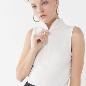 Urban outfitters front zip tank NWT